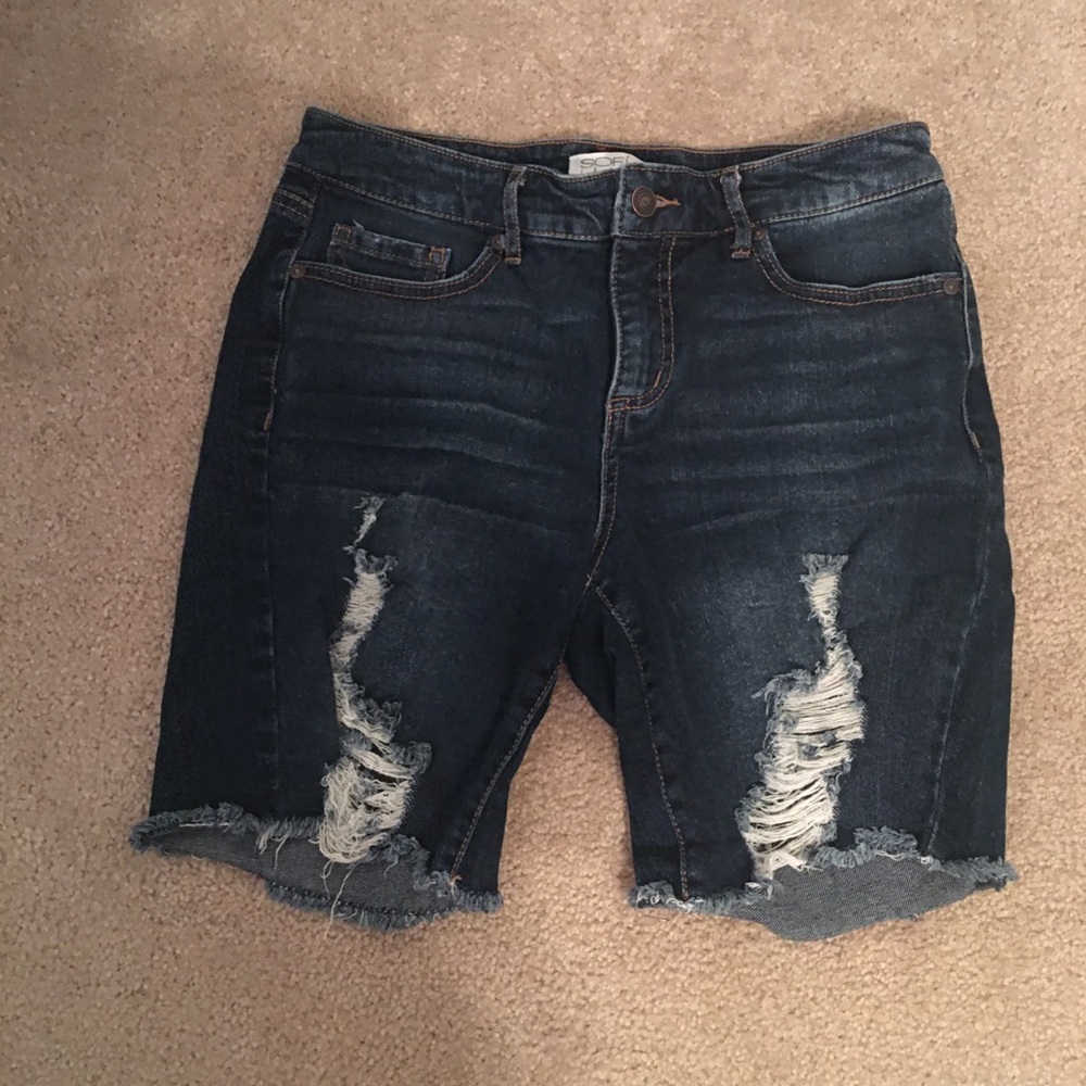 Denim shorts!